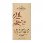 Piima&scaron;okolaad LAIT NOIX DE PECAN, SEL & COOKIE