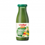 Mango, banaani, lehtkapsa ja spinati smuuti, biod&uuml;naamiline
