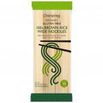 Laiad pruunist riisist nuudlid, &ouml;koloogilised