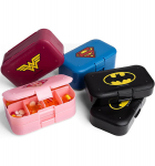 SmartShake Pill Box organizer DC 2 pack, Wonderwoman