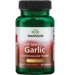 Swanson Garlic 400mg, 60 kap
