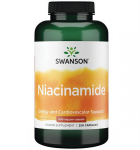 Swanson Niacinamide 500mg, 250 kap