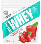 Swedish Supplements Lifestyle Whey, Strawberry Slush, 450 g