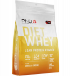 PhD Diet Whey, Vanilla Creme, 1000 g