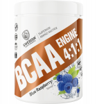 Swedish Supplements BCAA Engine 4:1:1, Blue Raspberry, 400 g