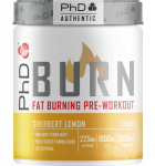 PhD Burn Pre-WKT, Sherbet Lemon, 200 g