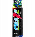 6PAK Nutrition Craze Shot, Lemon Grape, 80 ml