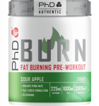PhD Burn Pre-WKT, Sour Apple, 200 g