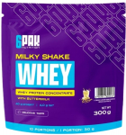 6PAK Nutrition Milky Shake Whey, Pistaatsiaj&auml;&auml;tis, 300 g