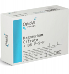 OstroVit Pharma Magnesium Citrate+B6 P-5-P, 60 kap