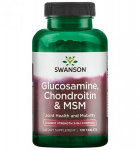Swanson Glucosamine, Chondroitin & MSM, 120 tab