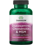 Swanson Glucosamine, Chondroitin & MSM, 120 tab