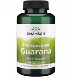 Swanson Guarana 500mg, 100 kap