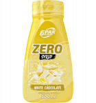 6PAK Nutrition Zero Syrup, White Chocolate, 500 ml