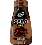 6PAK Nutrition Zero Syrup, Chocolate, 500 ml