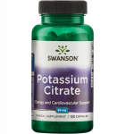 Swanson Potassium Citrate 99mg, 120 kap
