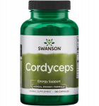 Swanson Cordyceps 600mg, 120 kap