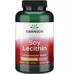 Swanson Soy Lecithin 1200mg, 90 kap