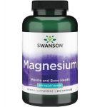 Swanson Magnesium Oxide 200mg, 250 kap