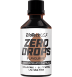 BioTech Zero Drops, Dark Chocolate, 50 ml