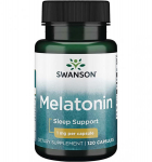 Swanson Melatonin 1mg, 120 kap