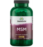 Swanson MSM 1000mg, 120 kap