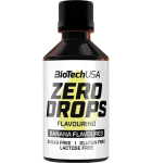 BioTech Zero Drops, Banana, 50 ml