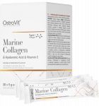 OstroVit Marine Collagen + Hyaluronic Acid + Vitamin C, Mango Pineapple, 5 g x 30
