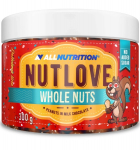 Allnutrition NutLove Whole nuts, Peanuts in milk chocolate (BB 2026-04-30), 300 g