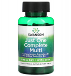 Swanson Multi With Iron, 130 tab