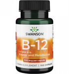 Swanson Vitamin B12 500mcg, 100 kap