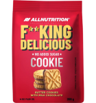 Allnutrition FITKING Delicious Butter Cookies with milk chocolate, 200 g