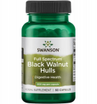 Swanson Black Walnut Hulls 500 mg, 60 caps