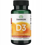 Swanson Vitamin D3 5000IU, 250 kap
