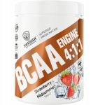 Swedish Supplements BCAA Engine 4:1:1, Strawberry Midsummer, 400 g