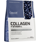 OstroVit Collagen + Vitamin C, Black Currant, 400 g