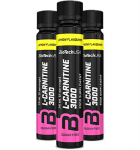 BioTech L-Carnitine Amp 3000mg, Lemon, 25 ml