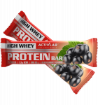 ActivLab High Whey Protein Bar, Black Currant, 80 g