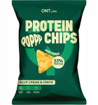 QNT Protein Chips, Sour Cream & Onion, 50 g