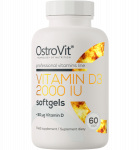 OstroVit Vitamin D3 2000 IU, 60 kapslit