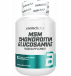 BioTech MSM Chondroitin Glucosamine, 60 tab