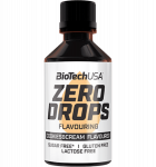 BioTech Zero Drops, Cookies & Cream, 50 ml