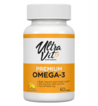 VPLab Nutrition UltraVit Premium Omega - 3, 60 kap