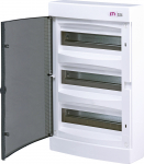 Modulaarne paneel ETI ECT36PT, krohvipealne, IP40, 36 mood., valge v./must v.