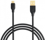 Laadimisjuhe Aukey CB-MD1, Micro USB/USB 2.0 Type A, must v.