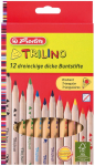 Herlitz v&auml;rvipliiats, Trilino, 12 v&auml;rvi