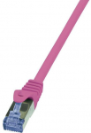 Juhe Logilink CAT 6a S/FTP CQ3069S RJ-45 8P8C, RJ-45 8P8C, 3 m, roosa v.