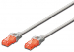 Juhe Digitus CAT 6 U/UTP RJ-45 8P8C, RJ-45 8P8C, 3 m, hall