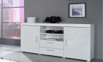 Kapp Cama Meble Samba, valge v., 80 cm x 45 cm x 164 cm