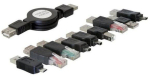 Juhe Delock USB, USB, 1.2 m, must v.